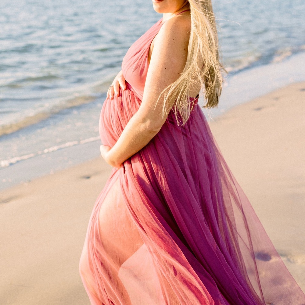 Luxxel Pink Maxi Dress - Picture 5 of 5